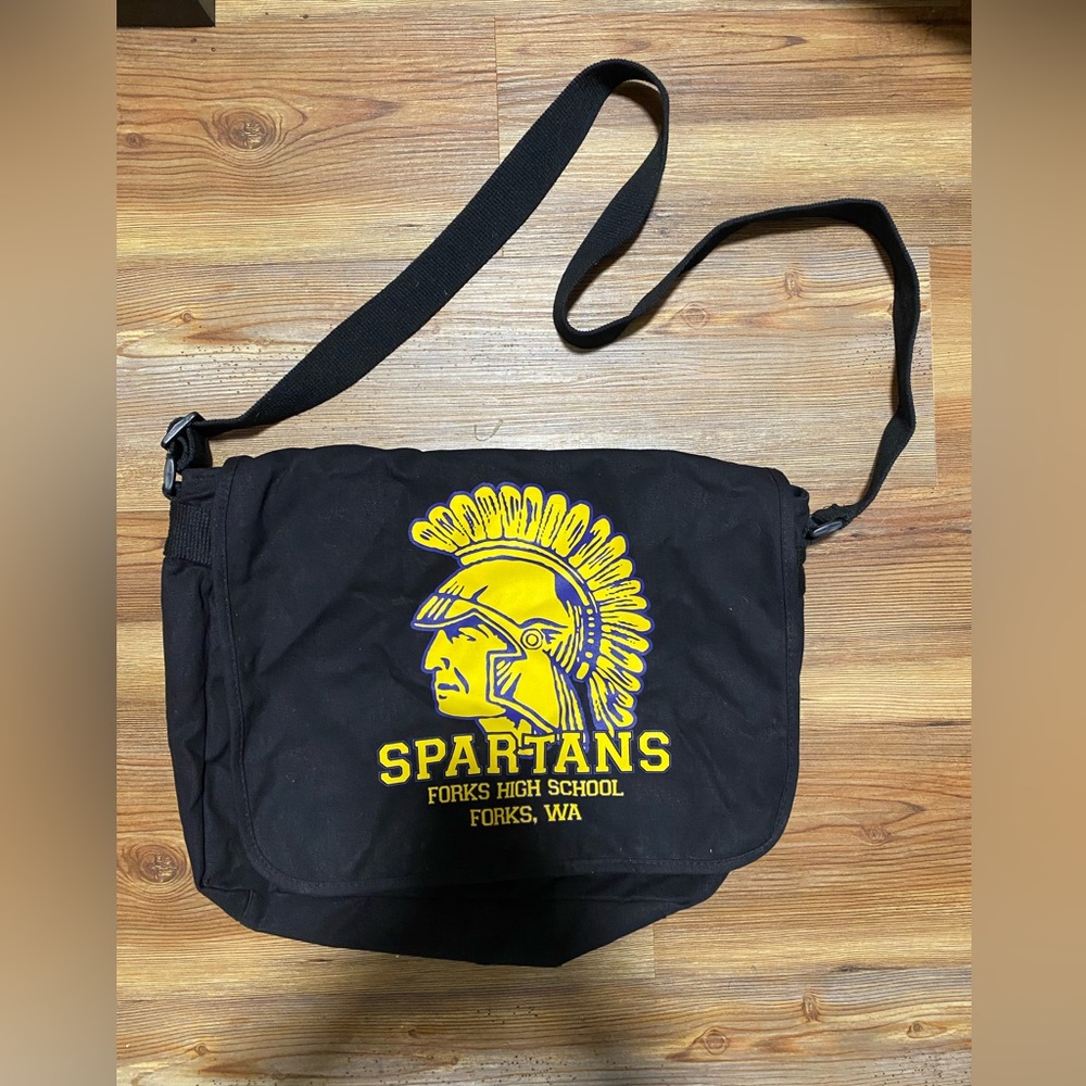 Rare Twilight Forks High school messenger bag